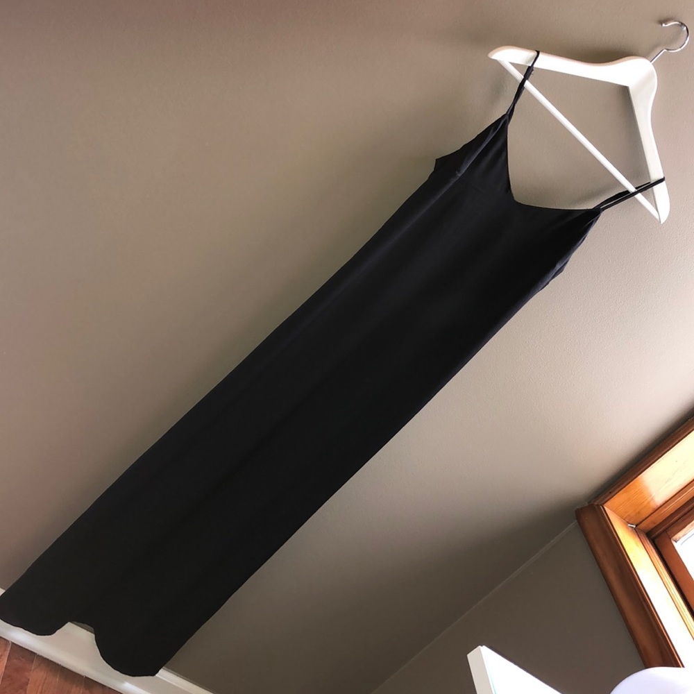 Silk maxi dress with tags!